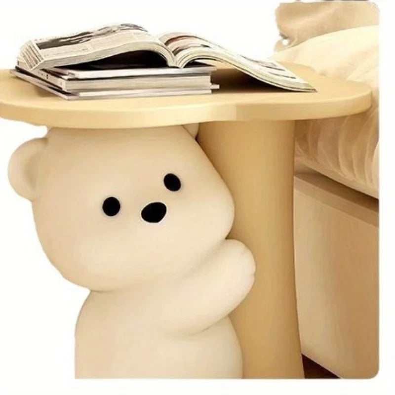Large Cute Bear Floor Decor - Made of Polymer Material, Requires No Electricity, Perfect for Living Room, Sofa Side Table - https://mohammadcollection.com