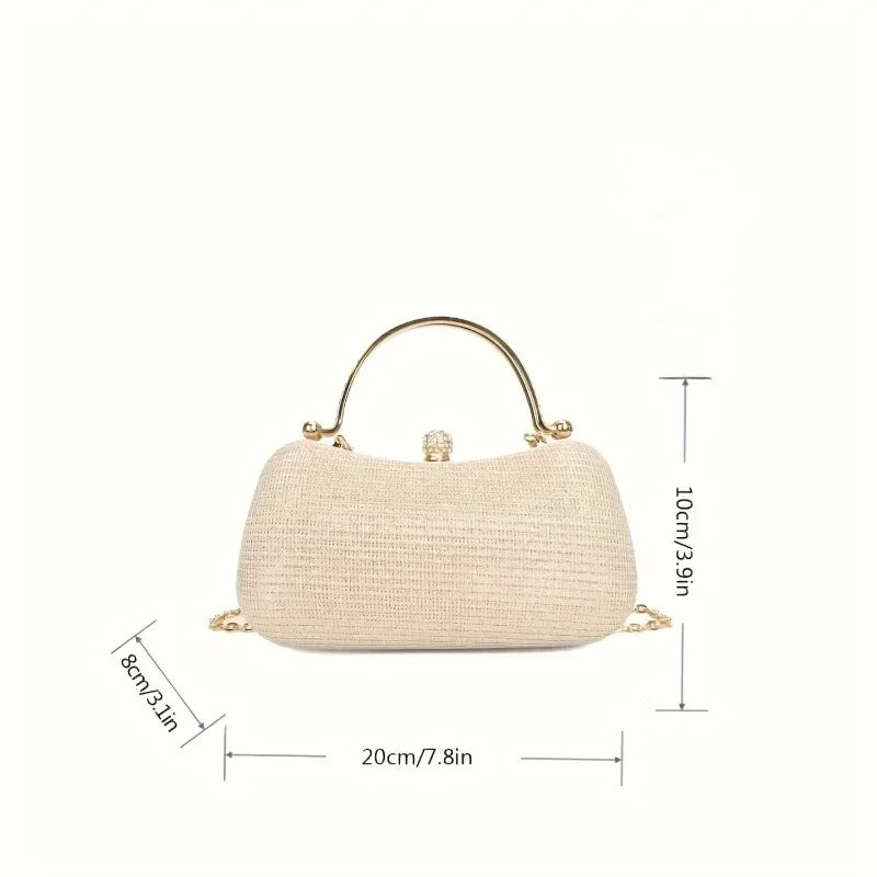 MC The Black Diamonds polyester storage bag, 80ml compact black storage bag for organizing small items and accessories.