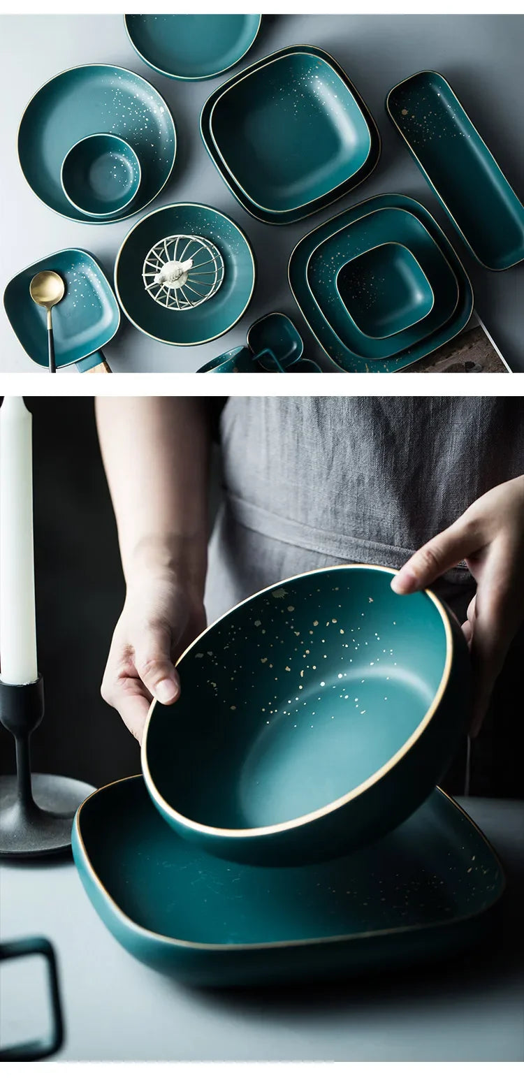 Ceramic Western plate and plate set by ๐๐ฎ ๐๐๐ ๐น๐๐๐๐ ๐ป๐๐๐๐ ๐