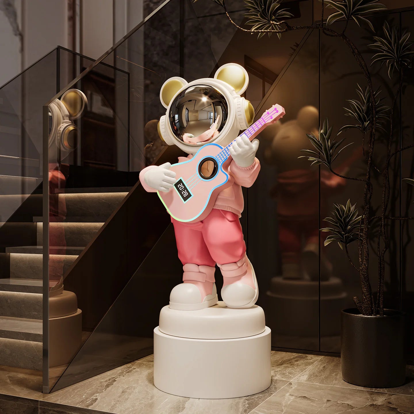 Large Astronaut Floor Decor Modern Luxury Cartoon Character Statue Sculpture Creative Living Room Decoration Housewarming Gift - ๐๐ฎ ๐๐๐ ๐น๐๐๐๐ ๐ป๐๐๐๐ ๐๐