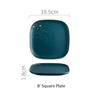 Ceramic Western plate set by ๐๐ ๐๐๐ ๐น๐๐๐๐ ๐ป๐๐๐๐ ๐๏ฟฝ