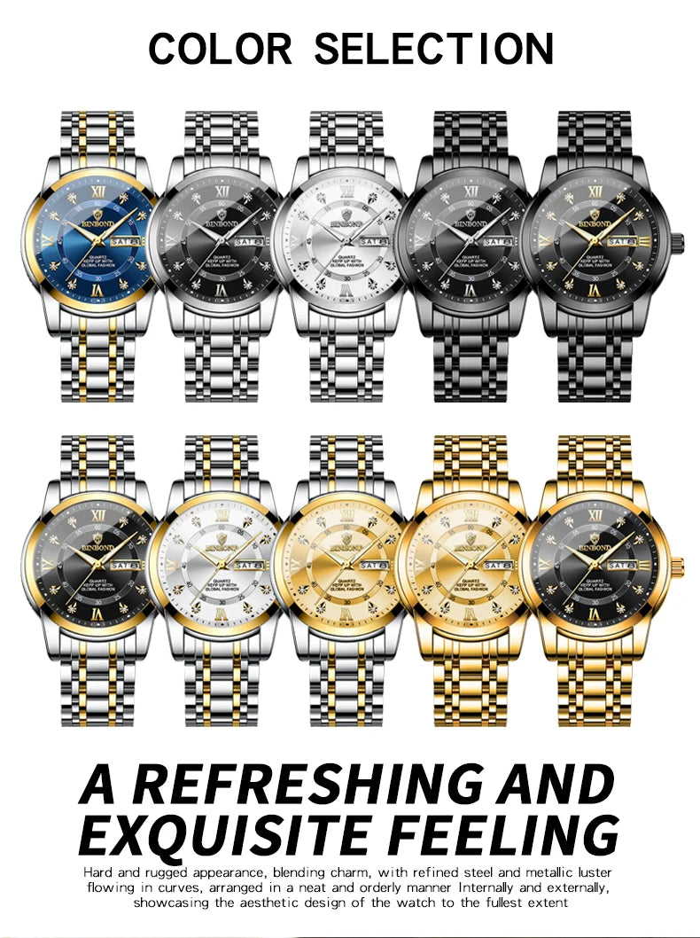 2025 Top Brand Luxury Fashion Diver Watch Men 30ATM Waterproof Date Clock Sport Watches Mens Quartz Wristwatch Relogio Masculino - https://mohammadcollection.com
