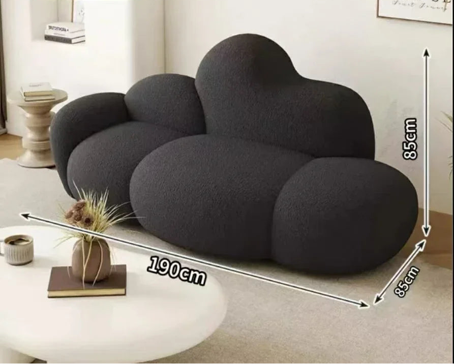 Comfortable MC THE BLACK DIAMOND living room sofa with plush cushions and modern design, perfect for relaxing and entertaining.