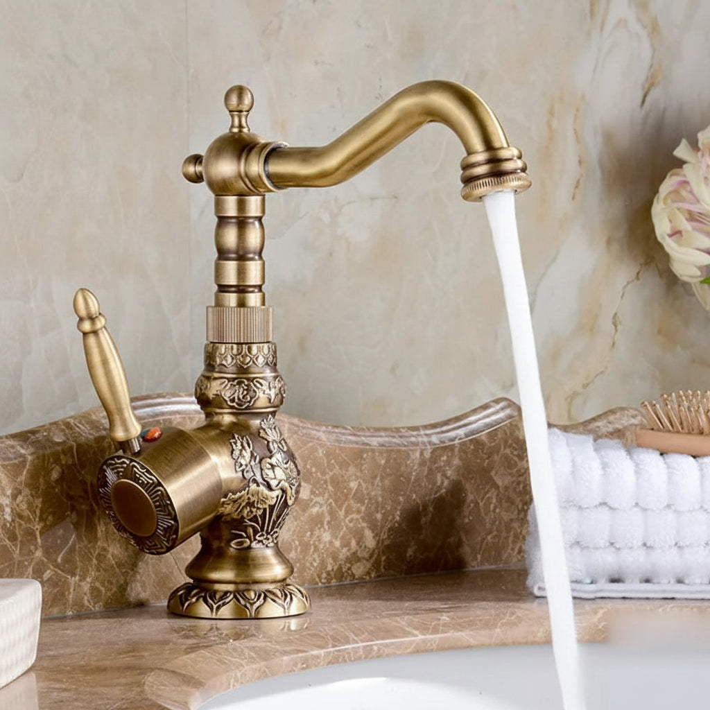 Luxury antique bronze copper bath faucet by 𝕄𝕔 𝕋𝕙𝕖 𝔹𝕝𝕒𝕔𝕜 𝔻𝕚𝕒𝕞𝕠𝕟�