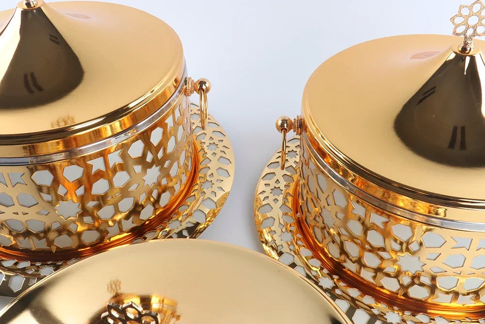 Stainless steel luxury chafing dish set by ๐๐ ๐๐๐ ๐น๐๐๐๐ ๐ป๐๐๐๐ ๏ฟฝ