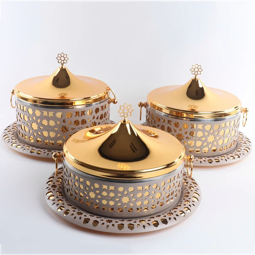 Stainless steel chafer dish buffet set from ๐๐ ๐๐๐ ๐น๐๐๐๐ ๐ป๐๐๐๐ ๏ฟฝ