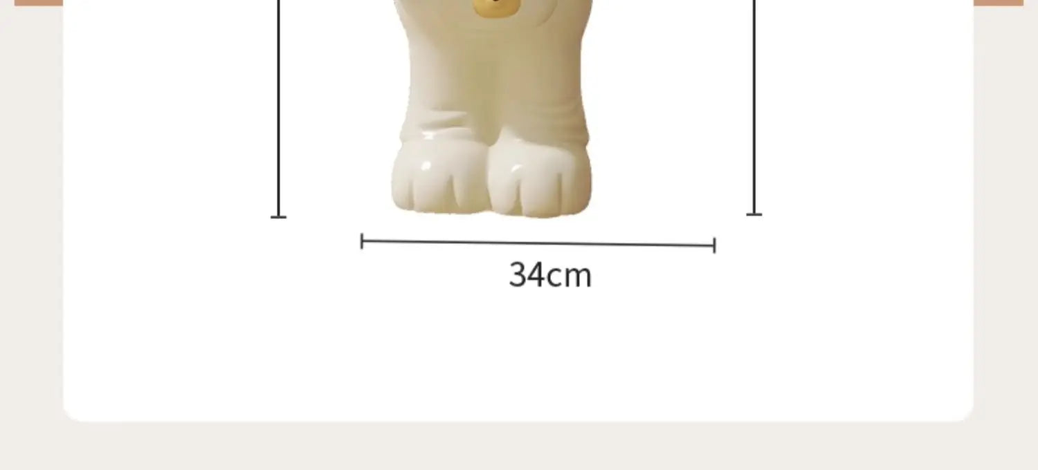 Modern cream-colored figurines from MC THE BLACK DIAMOND for home decor, showcasing stylish decorative sculptures.