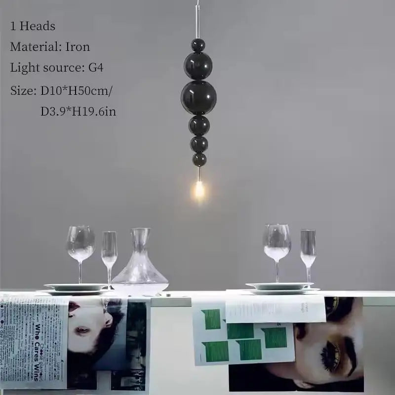 Luxury Living Room Black Chandelier Designer Tears From Moon Chandelier For Ceiling Restaurant Large Dining Table Hanging Lamp - https://mohammadcollection.com