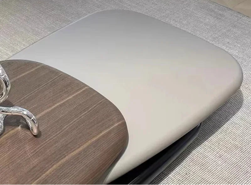 Elegant MC THE BLACK DIAMOND floating coffee table with a sleek design, perfect for large modern apartments.