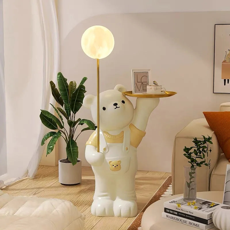Cream-colored modern figurines in decor style by MC THE BLACK DIAMOND, suitable for contemporary home decoration.