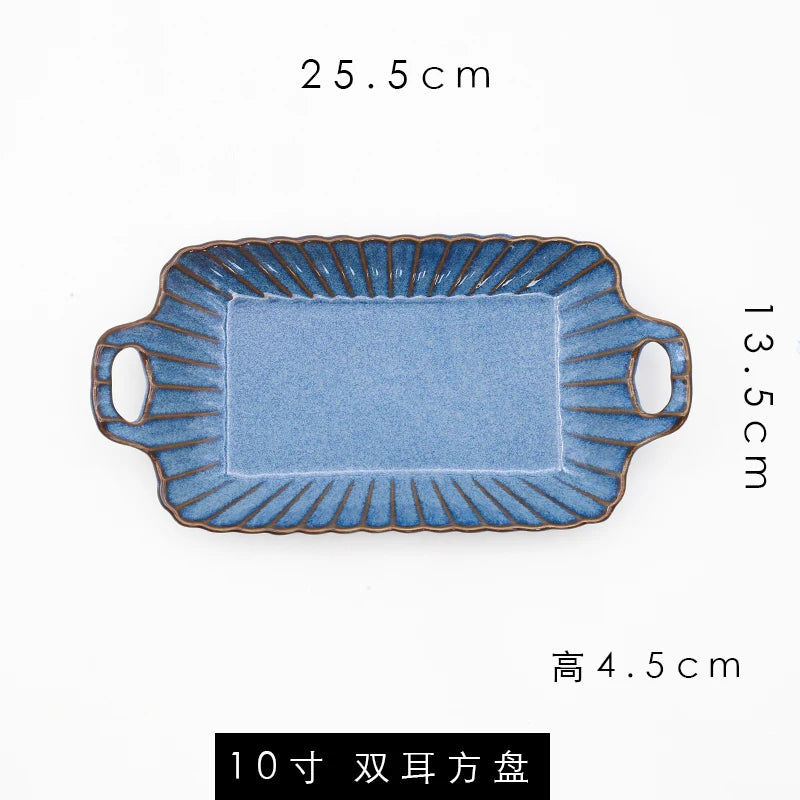 Retro ceramic dinner plate from ๐๐ ๐๐๐ ๐น๐๐๐๐ ๐ป๐๐๐๐ ๐๐
