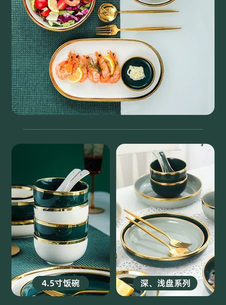 Set of Dessert Soup ceramic plates from ๐๐ฎ ๐๐๐ ๐น๐๐๐๐ ๐ป๐๐๐๐ ๐๏ฟฝ