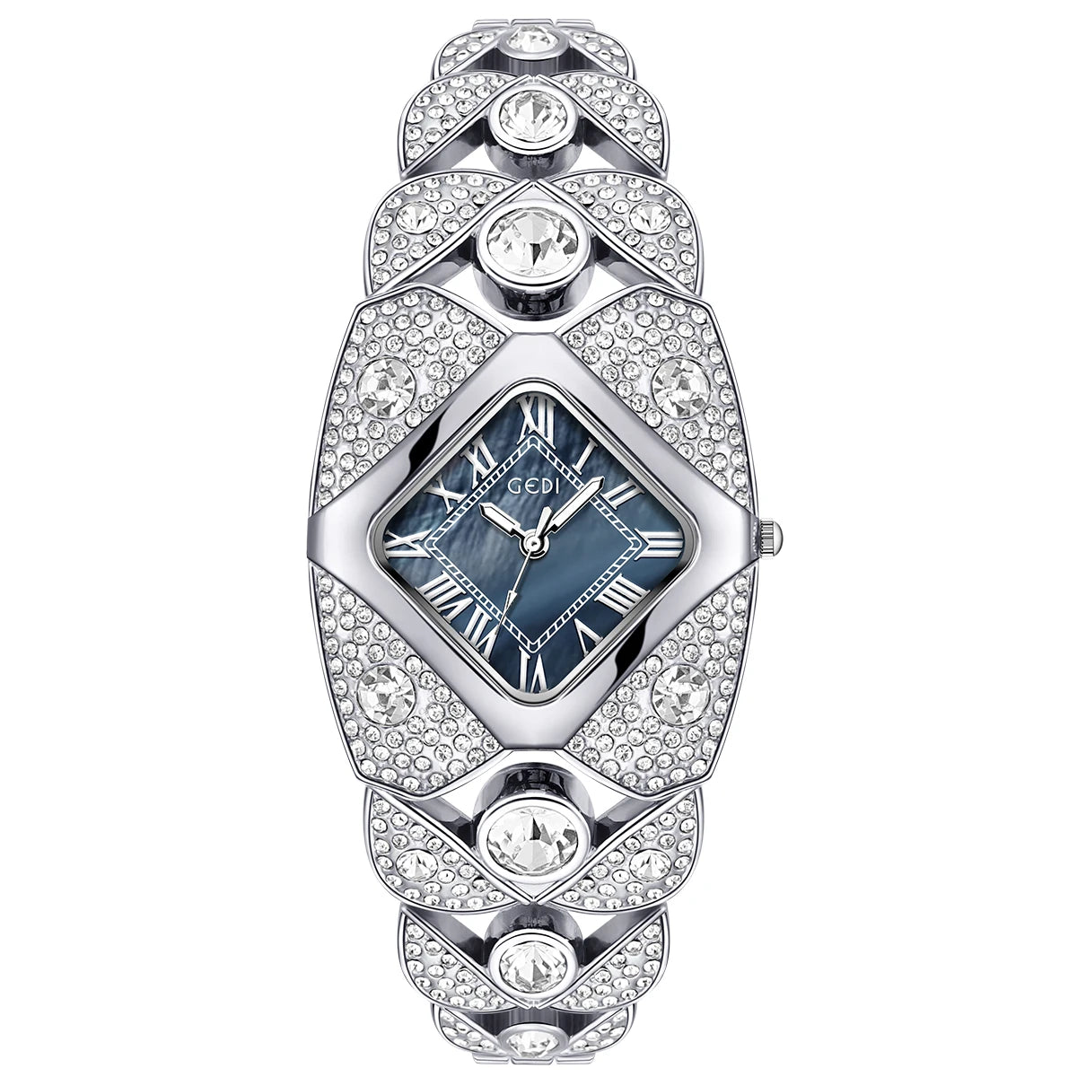 2025 New Women Watch Light Luxury Brand Diamond Inlaid Bracelet Watches Waterproof Ladies Fashion Quartz Clock Wristwatch Gift - https://mohammadcollection.com