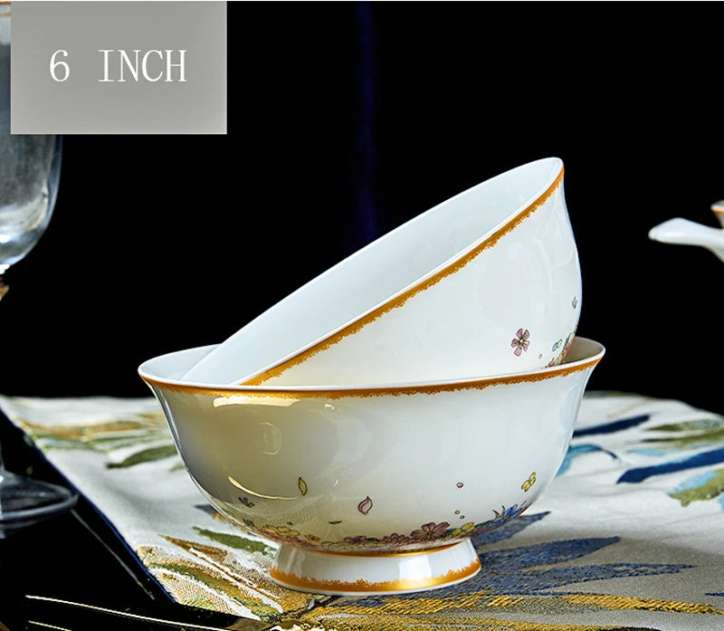 Set of 50 porcelain dinnerware pieces featuring star design from ๐๐ฎ ๐๐๐ ๐น๐๐๐๐ ๐ป๐๐๐๏ฟฝ