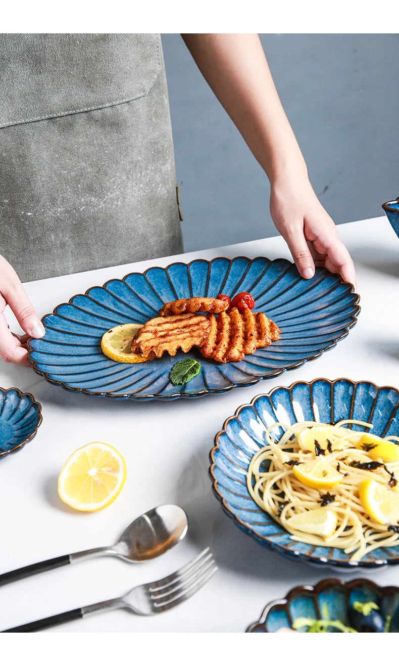 Retro ceramic dinner plate by ๐๐ ๐๐๐ ๐น๐๐๐๐ ๐ป๐๐๐๐ ๐๐