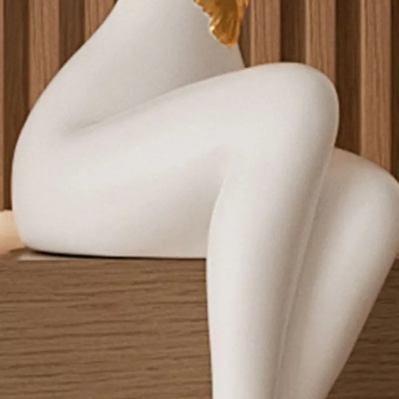 Resin Luxury Solid Color Figurines Luminous Character Wine Cabinet Figurines Semi-handmade Creative Modern Simple Home Decor - https://mohammadcollection.com