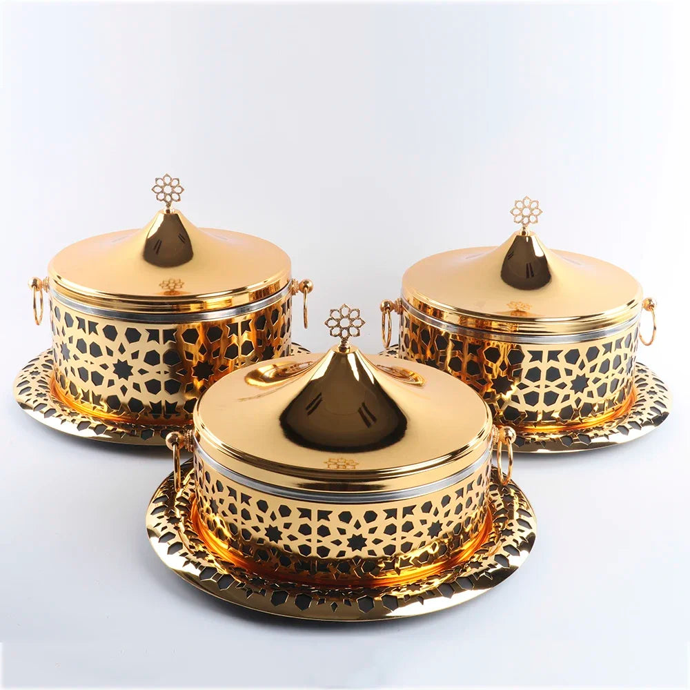Stainless steel chafer dish set from ๐๐ ๐๐๐ ๐น๐๐๐๐ ๐ป๐๐๐๐ ๐
