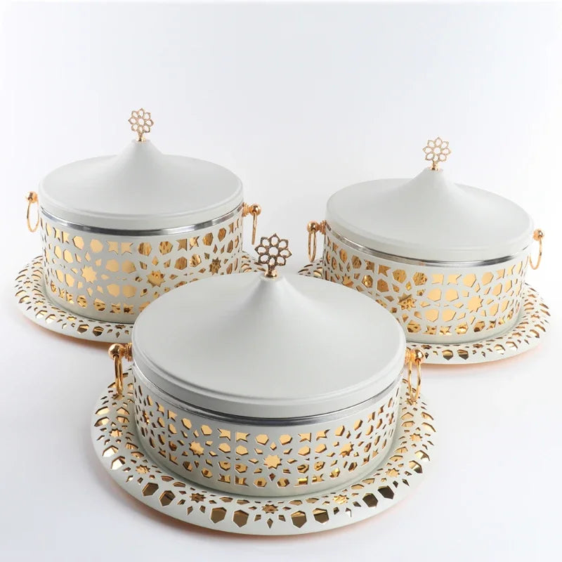 Stainless steel chafer dish set for restaurant catering by ๐๐ ๐๐๐ ๐น๐๐๐๐ ๐ป๐๐๐๐