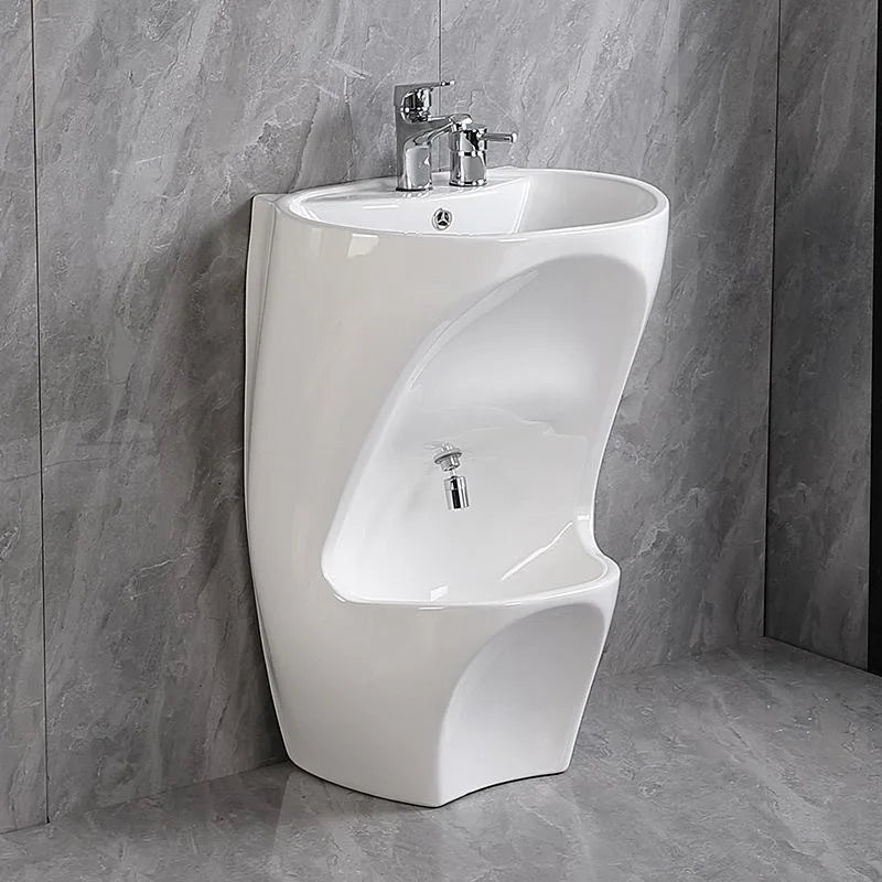 Wudu Basin Ceramic Wall Mounted Basin Floor Standing Footbath Muslim Wudu Foot Wash Basin - 𝕄𝕮 𝕋𝕙𝕖 𝔹𝕝𝕒𝕔𝕜 𝔻𝕚𝕒𝕞𝕠𝕟𝕕