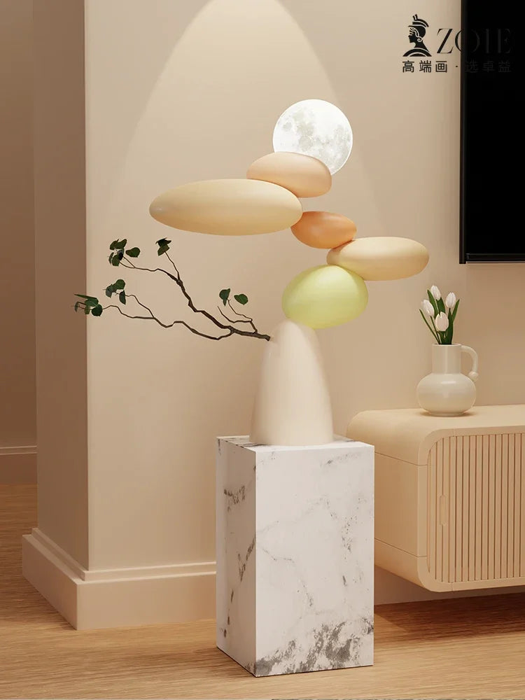 Large glowing Feng Shui stone statue by ๐๐ ๐๐๐ ๐น๐๐๐๐ ๐ป๐๐๐๐ ๐๏ฟฝ