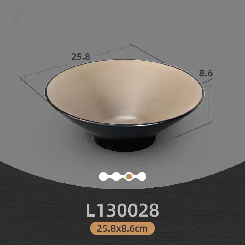 Rectangular Melamine dinner plates with Japanese style design, ideal for barbecues, from 𝕄𝕔 𝕋𝕙𝕖 𝔹𝕝𝕒𝕔𝕜 𝔻𝕚�
