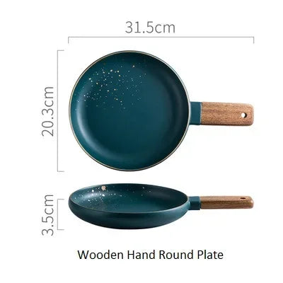 Ceramic Western plate set by ๐๐ ๐๐๐ ๐น๐๐๐๐ ๐ป๐๐๐๐ ๐๏ฟฝ