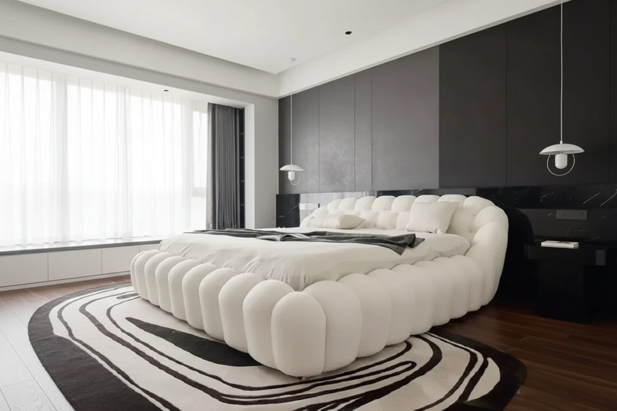 Double Modern Bed Bedroom Girls Design Sex Multifunctional Beauty Bed Sun Sleeping Princess Portable Beliche Trendy Furniture - https://mohammadcollection.com