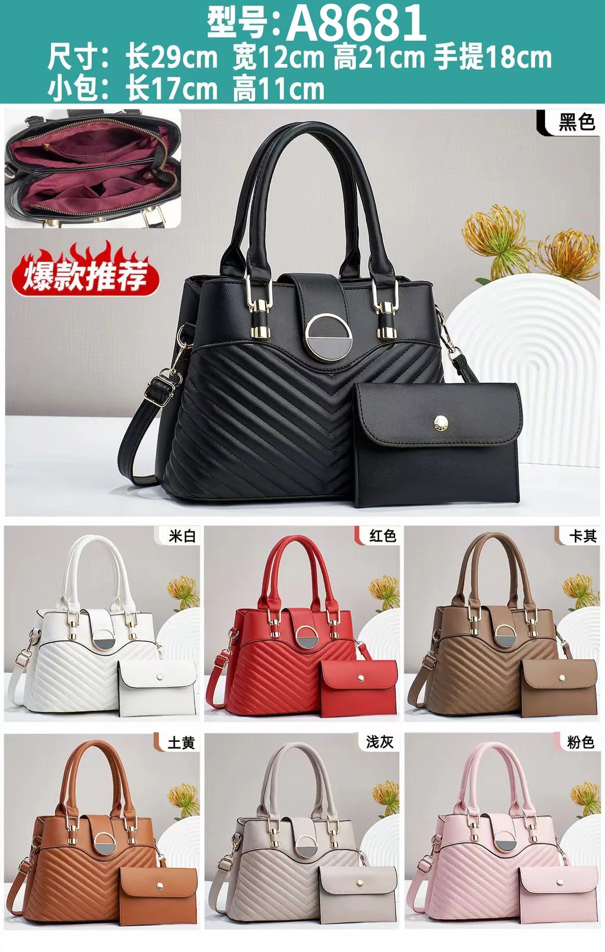 Luxury women's large capacity leather handbag by 𝕄𝕔 𝕋𝕙𝕖 𝔹𝕝𝕒𝕔𝕜 𝔻𝕚𝕒𝕞𝕠𝕟�
