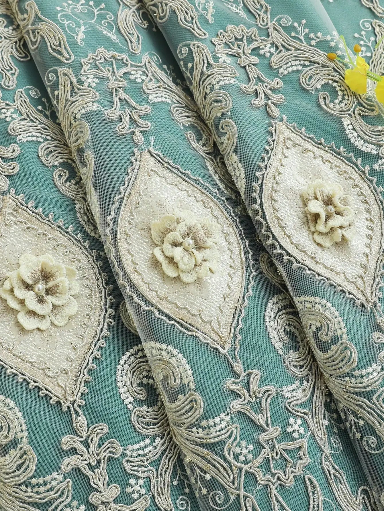Luxury vintage-style embroidered curtains from ๐๐ ๐๐๐ ๐น๐๐๐๐ ๐ป๐๐๐๐ ๐๏ฟฝ
