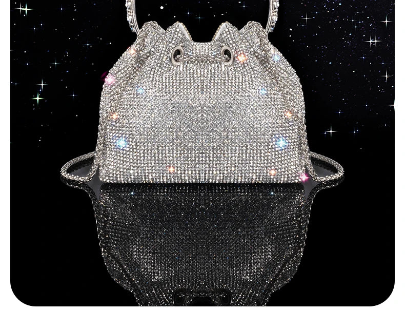 Luxury diamond evening bag by 𝕄𝕔 𝕋𝕙𝕖 𝔹𝕝𝕒𝕔𝕜 𝔻𝕚𝕒𝕞𝕠𝕟𝕕