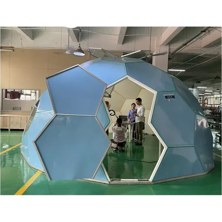 MC THE BLACK DIAMOND winter house gazebo, windproof and snow-proof, designed for cold weather outdoor shelter in Canoples.