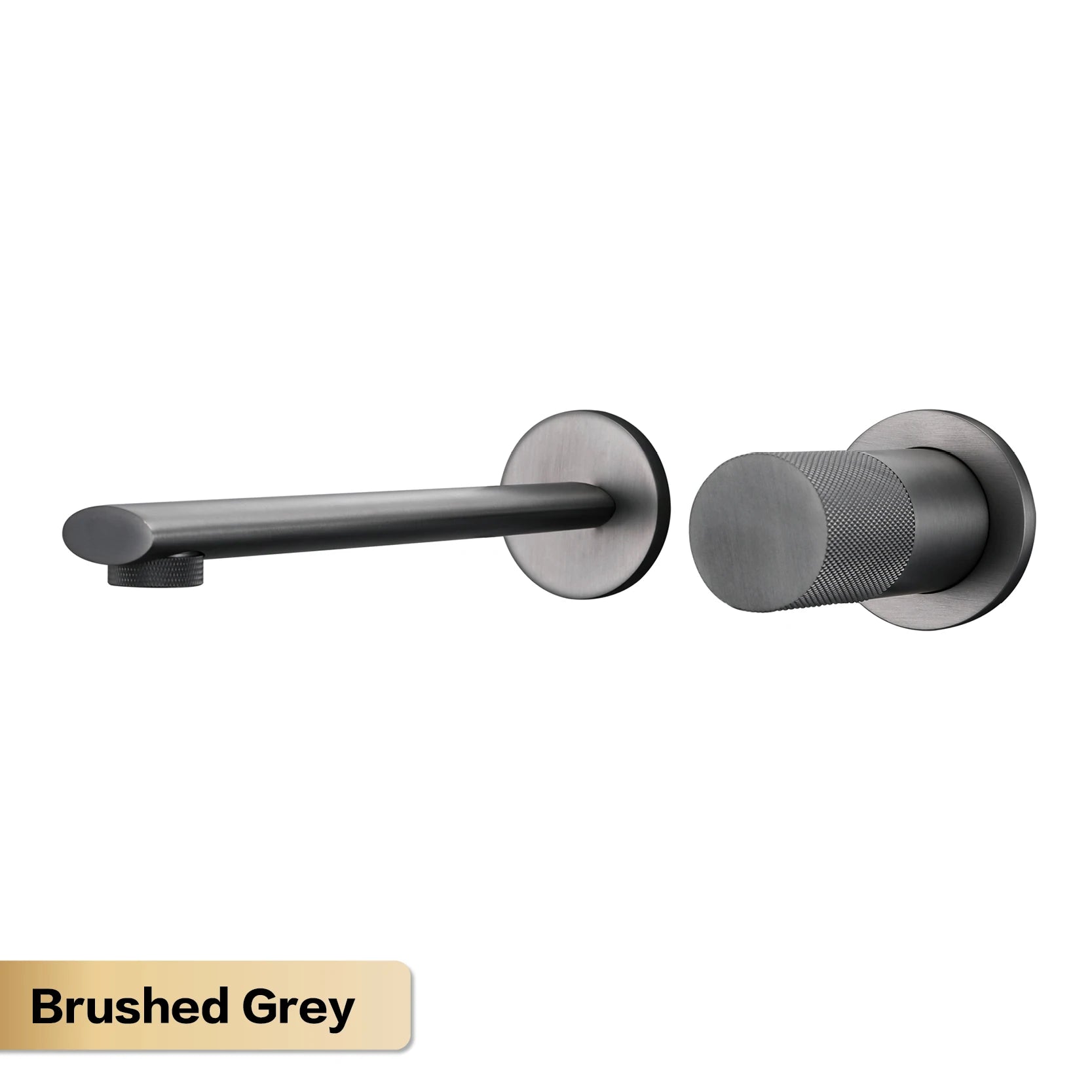 Luxruy rose gold brass wall-embedded bathroom bath sink faucet by MC THE BLACK DIAMOND, showcasing modern, elegant design.