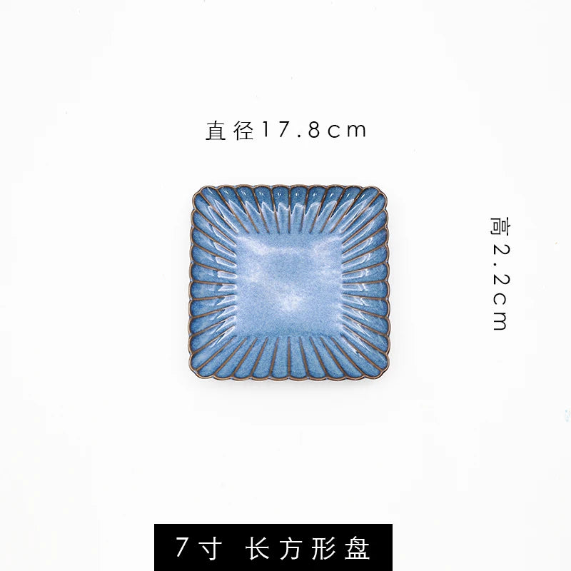 Retro ceramic dinner plate by ๐๐ ๐๐๐ ๐น๐๐๐๐ ๐ป๐๐๐๐ ๐๐