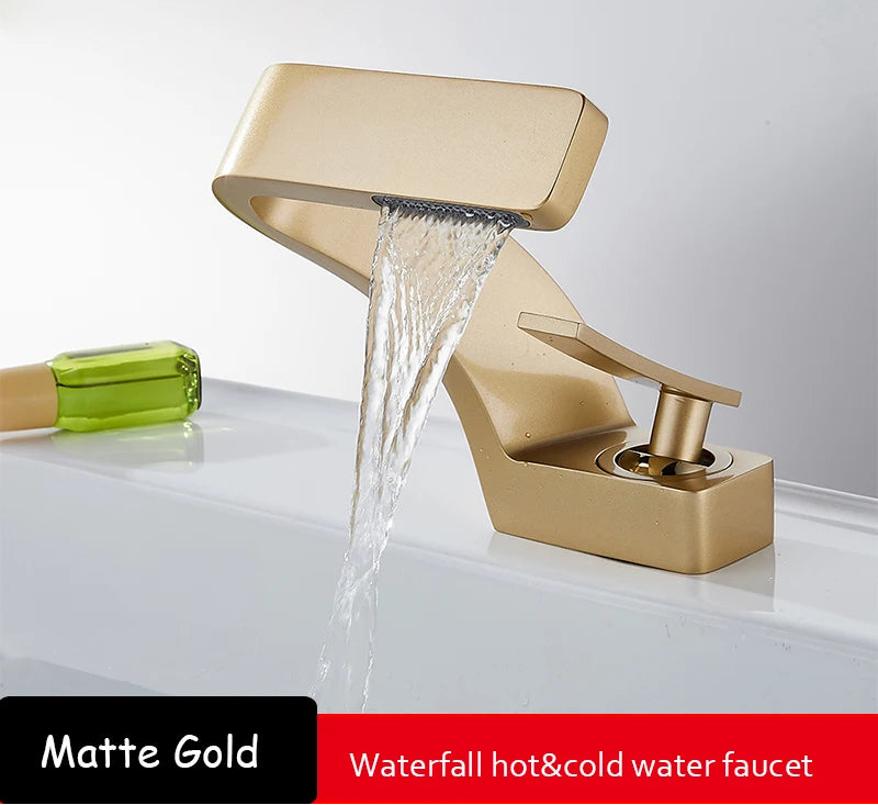 Brass black gold bathroom sink faucet by 𝕄𝕔 𝕋𝕙𝕖 𝔹𝕝𝕒𝕔𝕜 𝔻𝕚𝕒𝕞𝕠𝕟