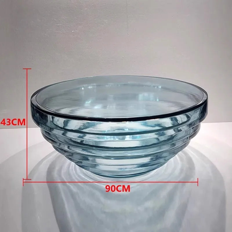 Creative transparent chair resin furniture floor ornament coffee table table - https://mohammadcollection.com