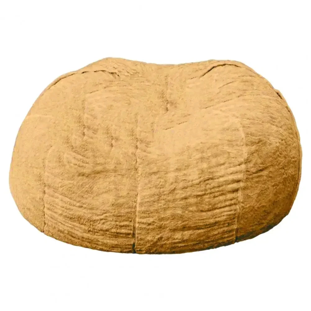 Oversized bean bag chair cover crafted from durable