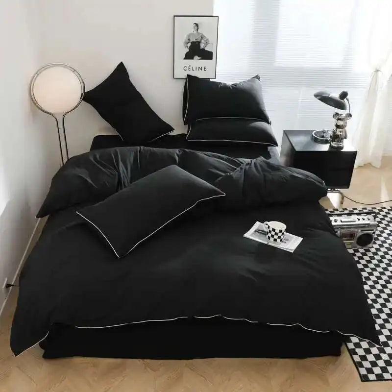 Black bedding set by ๐๐ ๐๐๐ ๐น๐๐๐๐ ๐ป๐๐๐๐ ๐๐๏ฟฝ