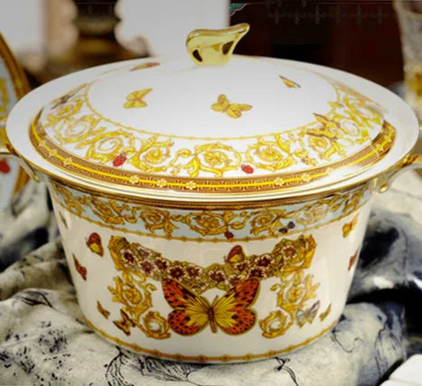 European-style luxury bone china tableware set by ๐๐ ๐๐๐ ๐น๐๐๐๐ ๐ป๐๐๐๐ ๏ฟฝ