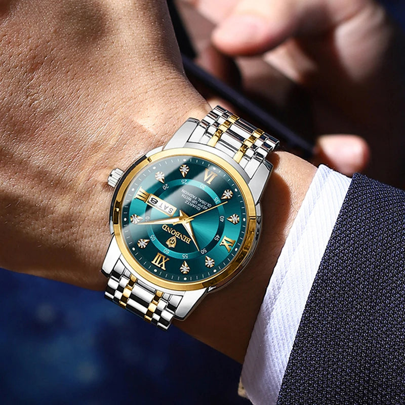 2025 Top Brand Luxury Fashion Diver Watch Men 30ATM Waterproof Date Clock Sport Watches Mens Quartz Wristwatch Relogio Masculino - https://mohammadcollection.com