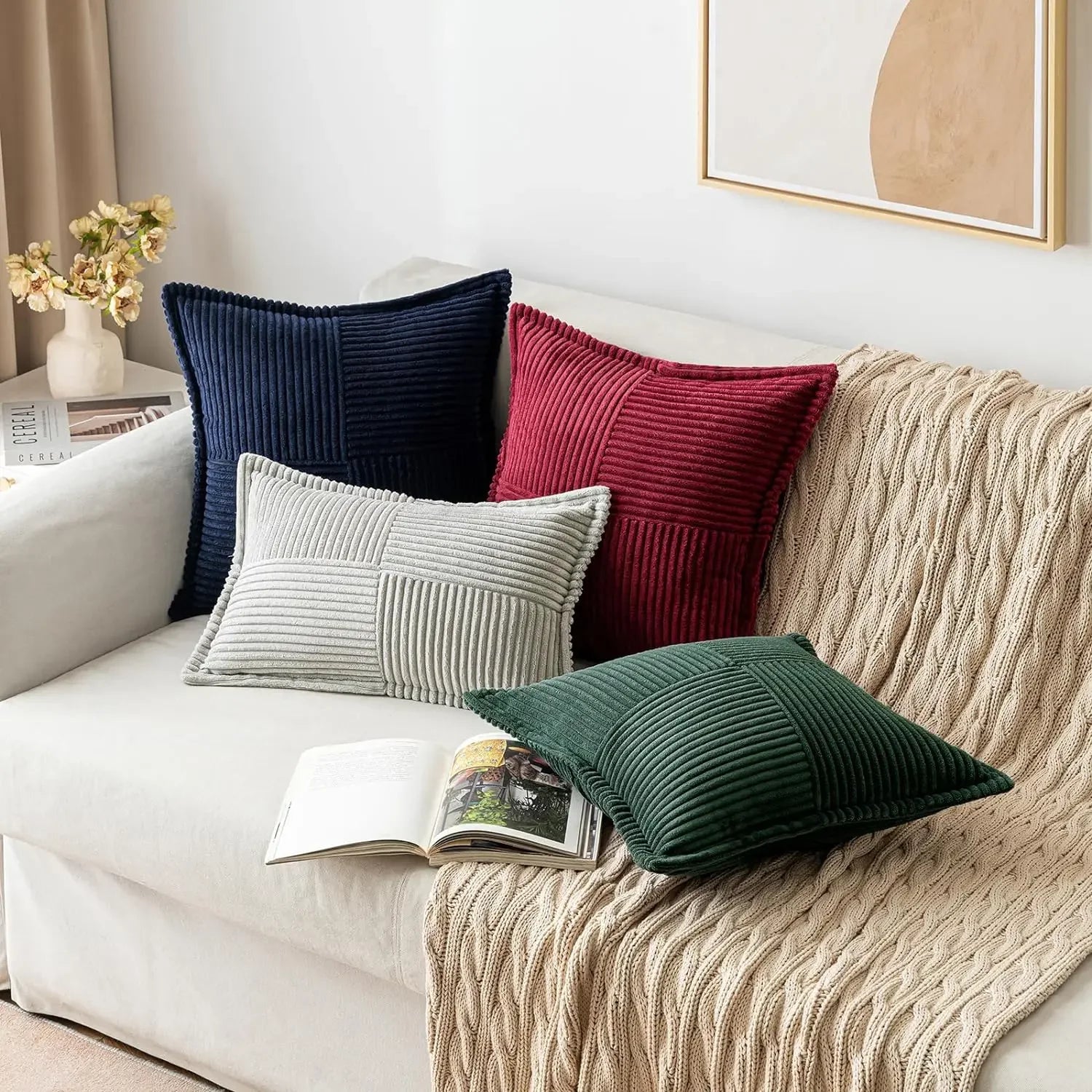 Boho striped pillow cover from ๐๐ ๐๐๐ ๐น๐๐๐๐ ๐ป๐๐๐๐ ๐๏ฟฝ