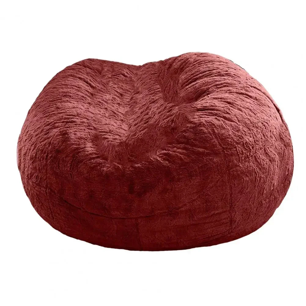 Oversized bean bag chair cover crafted from durable