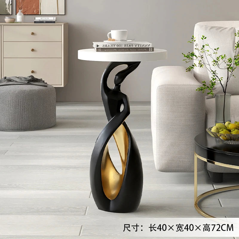 Modern Abstract Art Ornaments, Furniture, Light Luxury Living Room Coffee Table, Sofas Side Table, Corner Table, Bedside Table - ๐๐ฎ ๐๐๐ ๐น๐๐๐๐ ๐ป๐๐๐๐ ๐๐