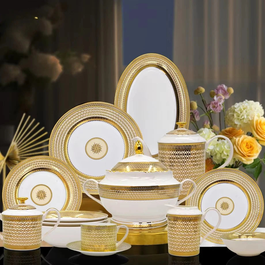 Porcelain dinnerware set by ๐๐ ๐๐๐ ๐น๐๐๐๐ ๐ป๐๐๐๐ ๐๏ฟฝ