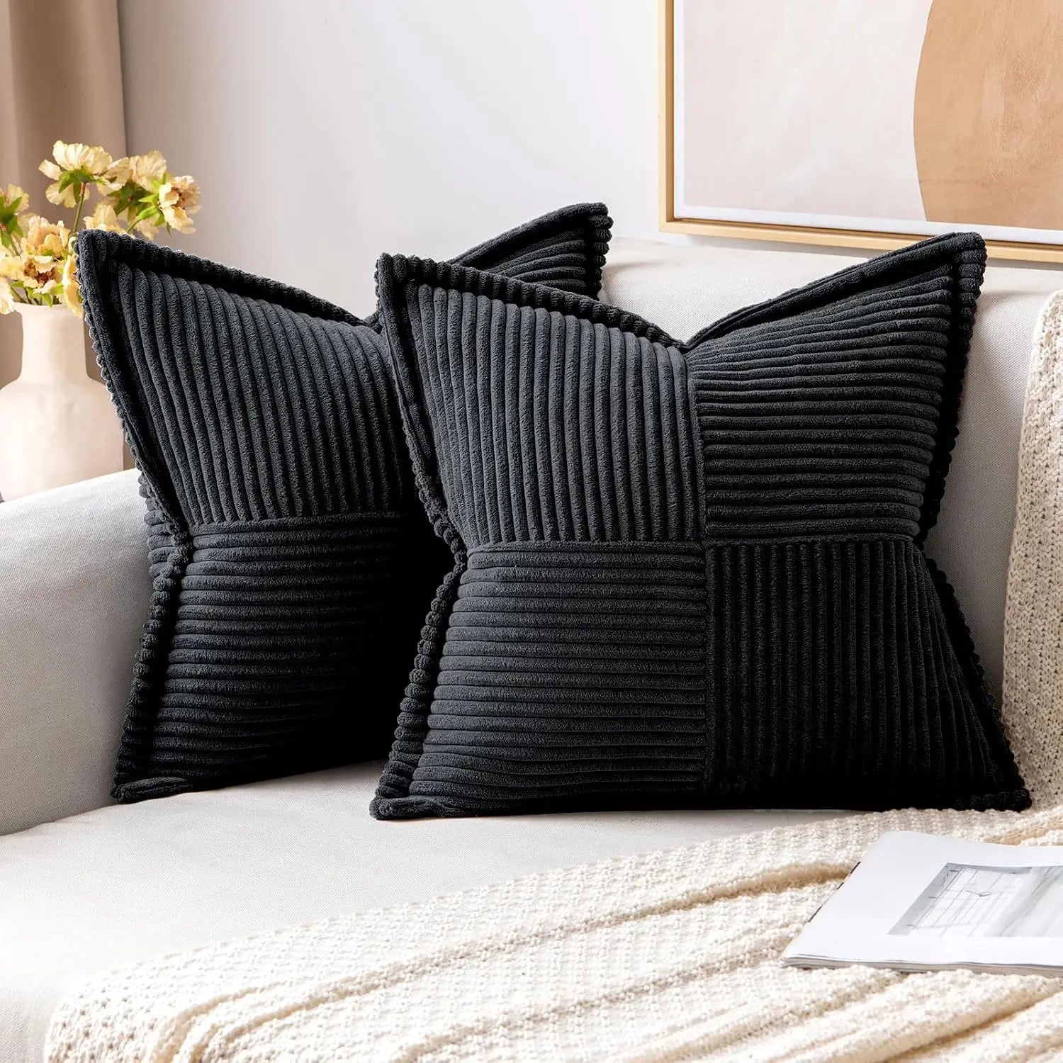 Boho striped pillow covers by ๐๐ฎ ๐๐๐ ๐น๐๐๐๐ ๐ป๐๐๐๐ ๐๏ฟฝ