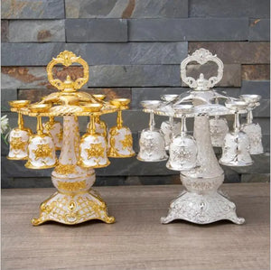gold white
