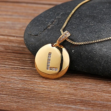 Nidin initial letter necklace by 𝕄𝕔 𝕋𝕙𝕖 𝔹𝕝𝕒𝕔𝕜 𝔻𝕚𝕒𝕞𝕠𝕟�