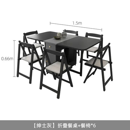 Luxury Party Dining Table Kids Study Wood Restaurant Room Dining Tables Space Saving Modern Mesas De Jantar Home Furniture