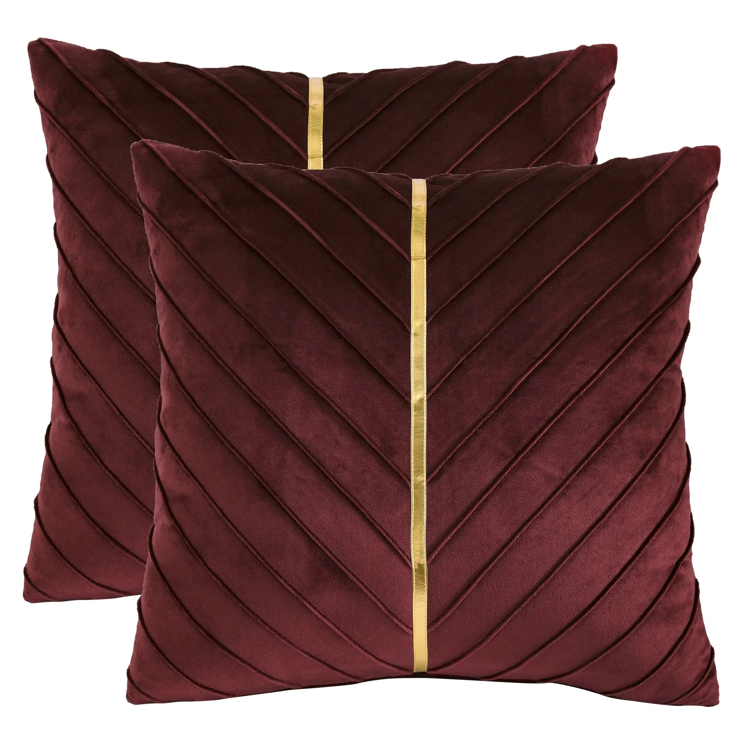 Luxury modern pillow covers 2-piece set by 𝕄𝕔 𝕋𝕙𝕖 𝔹𝕝𝕒𝕔𝕜 𝔻𝕚𝕒𝕞𝕠�