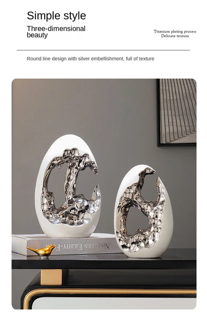 Simple Modern Home Decor, Gold Ornaments, Living Room, Wine Cabinet, TV Cabinet, Office Desktop, High-end Christmas Decoration - 𝕄𝕮 𝕋𝕙𝕖 𝔹𝕝𝕒𝕔𝕜 𝔻𝕚𝕒𝕞𝕠𝕟𝕕