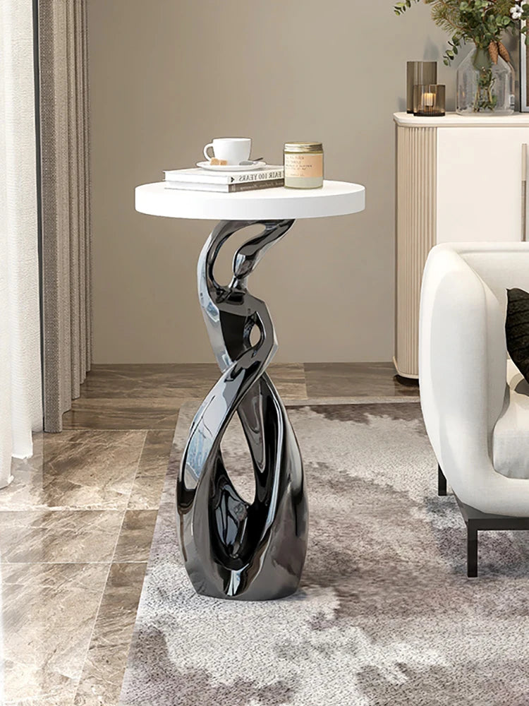 Modern Abstract Art Ornaments, Furniture, Light Luxury Living Room Coffee Table, Sofas Side Table, Corner Table, Bedside Table - 𝕄𝕮 𝕋𝕙𝕖 𝔹𝕝𝕒𝕔𝕜 𝔻𝕚𝕒𝕞𝕠𝕟𝕕